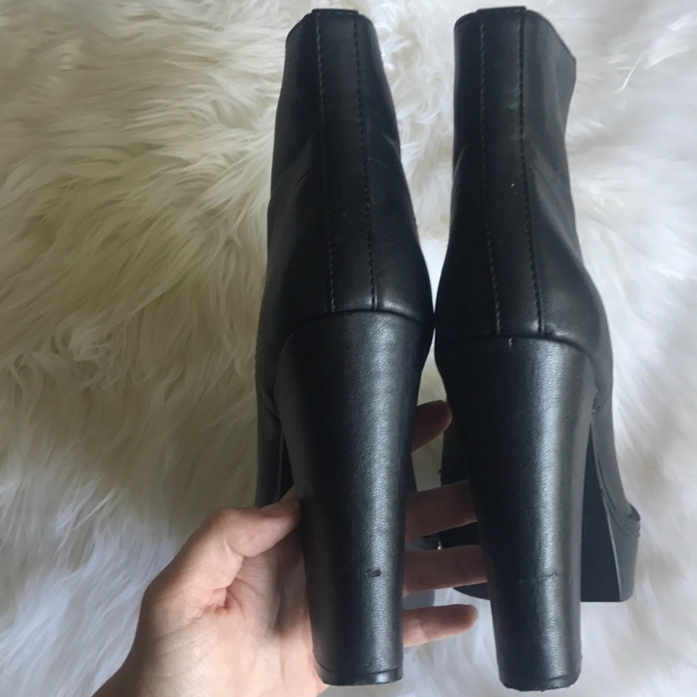 Platform Zip-Up Booties - Picture 3 of 5